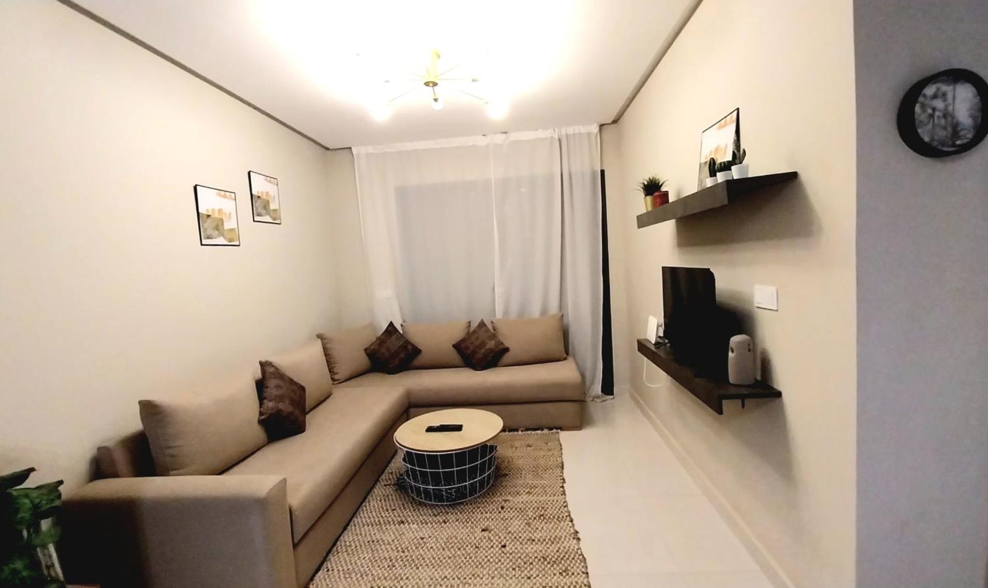 Cosy Appartement Proche De L'Aeroport Mohamed 5 Deroua Ngoại thất bức ảnh