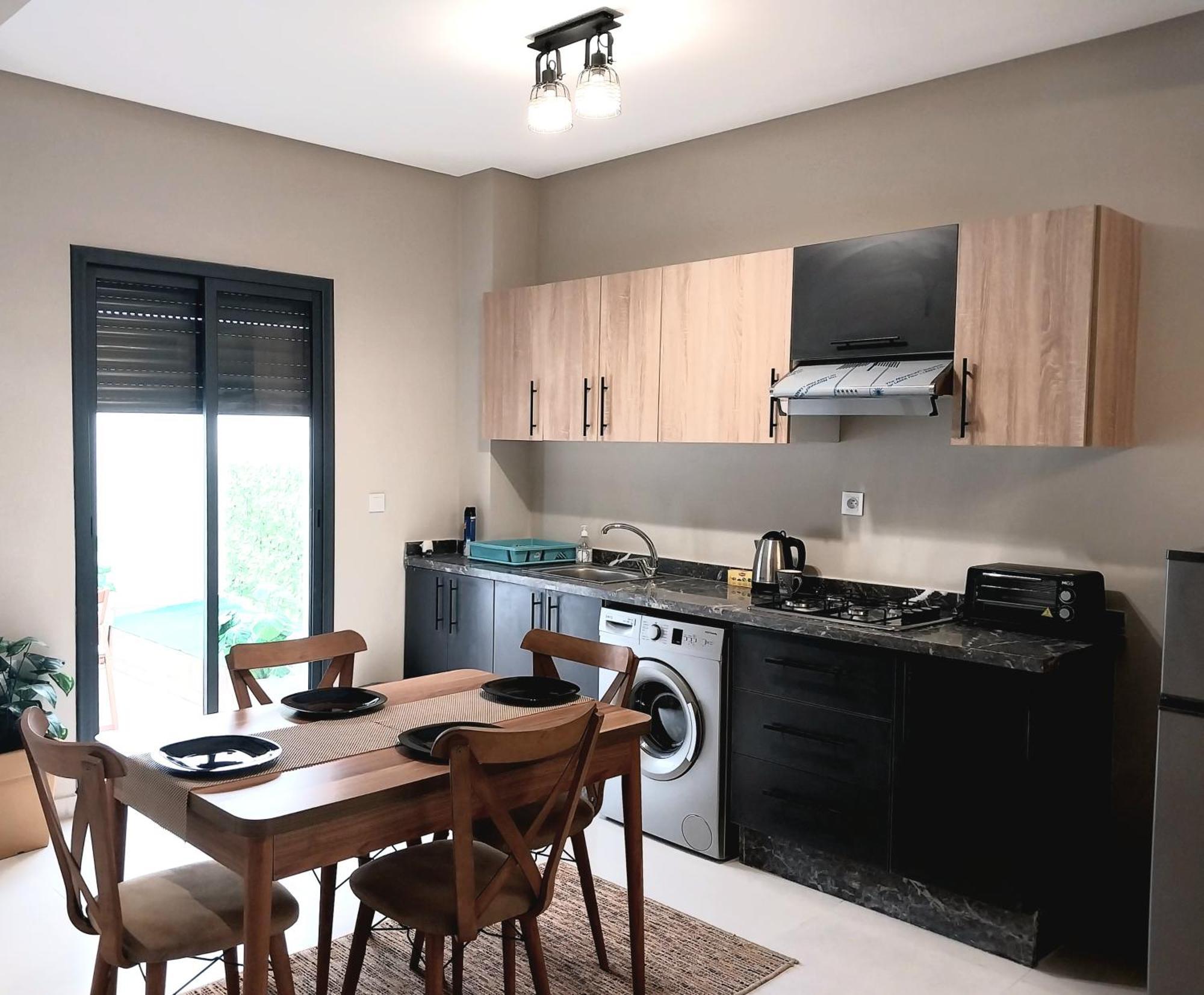 Cosy Appartement Proche De L'Aeroport Mohamed 5 Deroua Ngoại thất bức ảnh